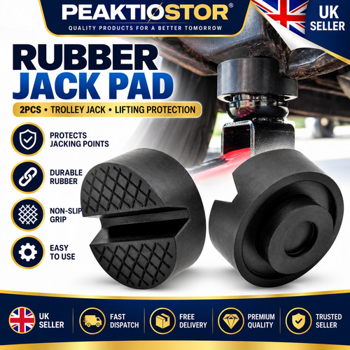Trolley jack jacking - 2x, rubber