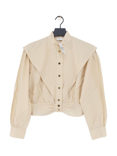 Sandro women top tan - s,