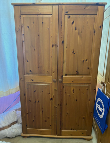 Pine wood door - pine, freestanding