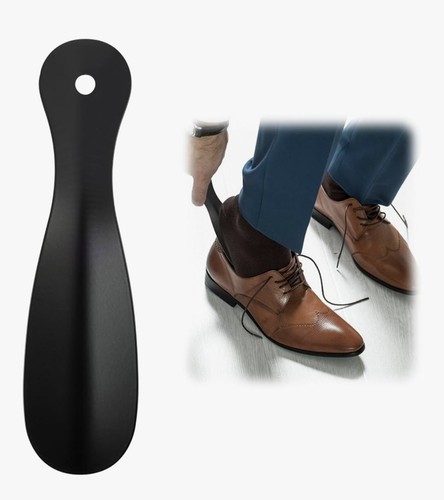Metal shoe horn - shoe, horn,
