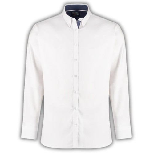 Mens long sleeve shirt - sleeve, oxford