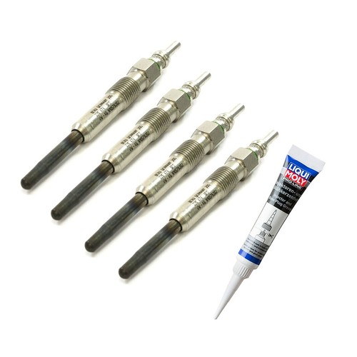 Glow plugs mounting - 4x,