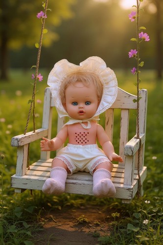 Vintage effe doll made - vintage,