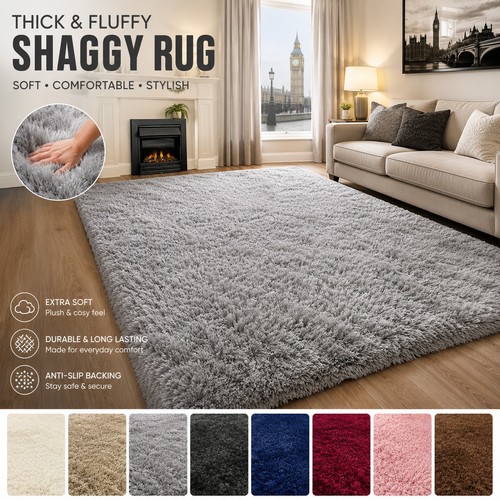 Fluffy rugs anti - rugs, anti-slip