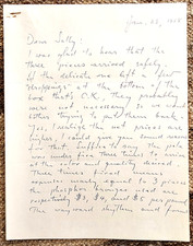 Harry Bertoia Letter Signed to