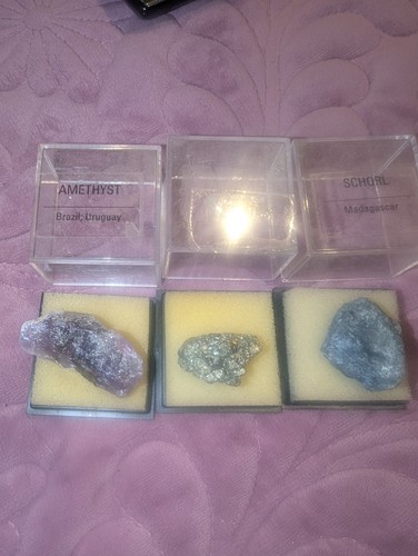 Mineral specimen lot - 3, pc