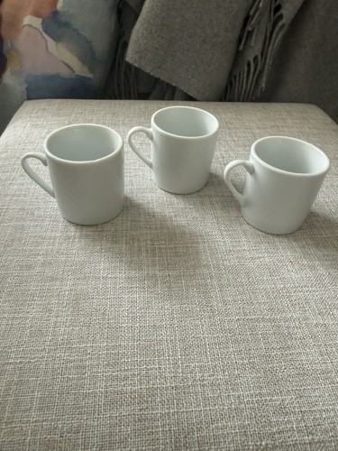 Set white ceramic - of, coffee