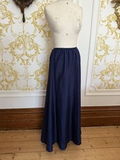 Y2K Pure Silk Lined Maxi Skirt By Laura Ashley BNWT Size 10/12