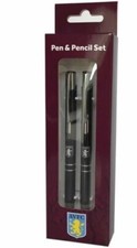 Aston Villa Pen & Pencil Set - Back To School Football New gift Official License