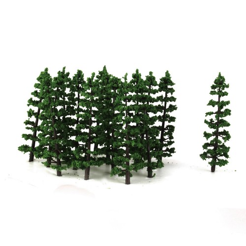 20pcs plastic fir tree - plastic,