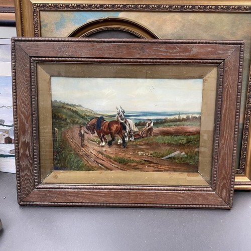 Antique 1912 oil - 1912,