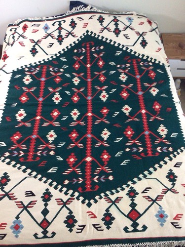 Big handwoven sarkoy kilim - handwoven,