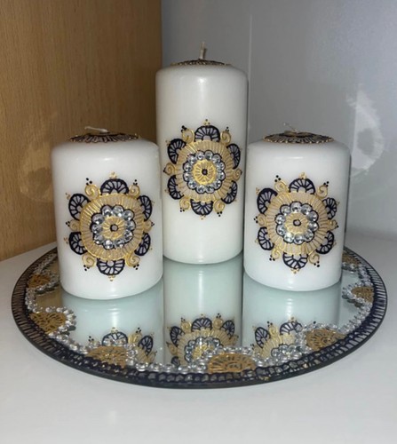 Henna candle - henna,