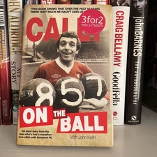 Cally on the ball signed john