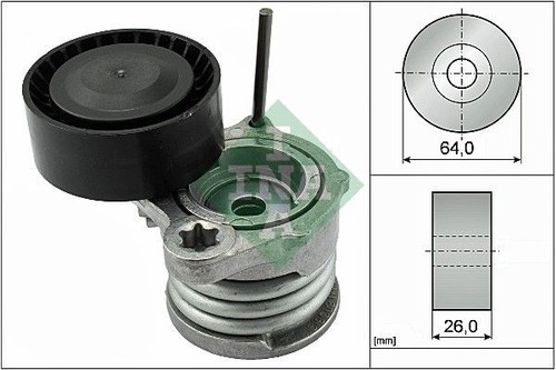 Ina belt tensioner for bmw - for,