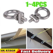 4X Stainless Steel Awning Rail
