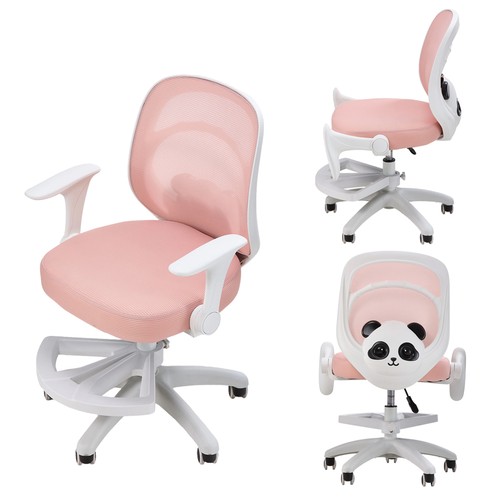Kids study chair panda - study, 3d