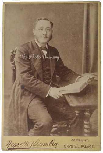 Cabinet card negretti - negretti, &