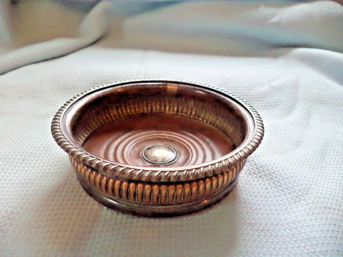 Antique silver plated wine - antique,