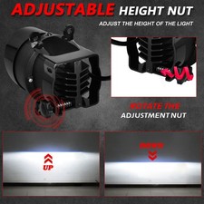 3 Inch High Power Dual Lens Fog Light Car Truck