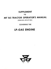 Massey Ferguson MF165 165 LP