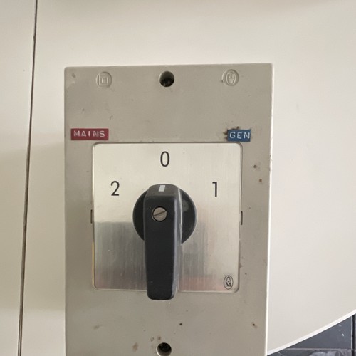 Generator change over switch - generator,
