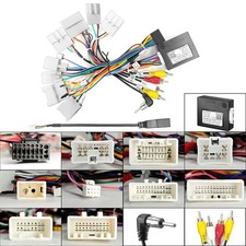 Car Stereo Radio Power Harness Cable Adapter Wire For Toyota With JBL AMP 16PIN