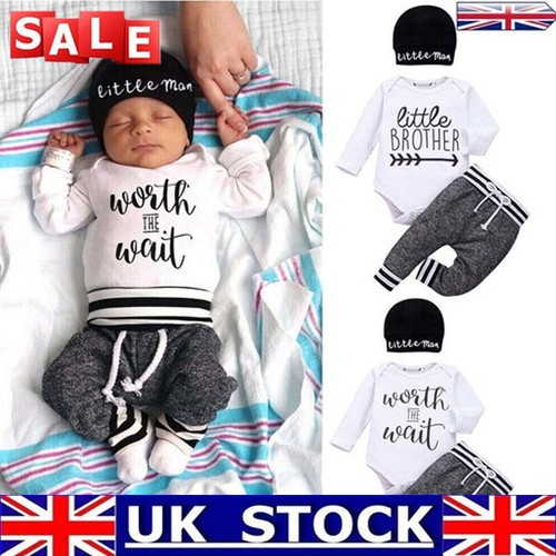 3pcs newborn baby boy - 3pcs,