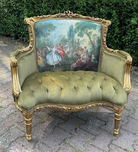 Marquis loveseat settee - , sofa