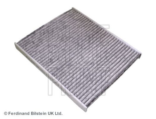 Cabin air filter blue - blue, print