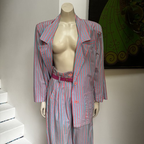 80s vintage striped pink - striped,