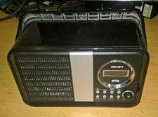 Bush DS403 Compact DAB/FM Portable Radio in Black colour