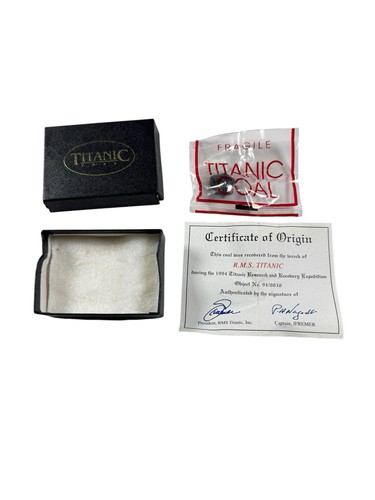 Titanic coal plus certificate - coal,