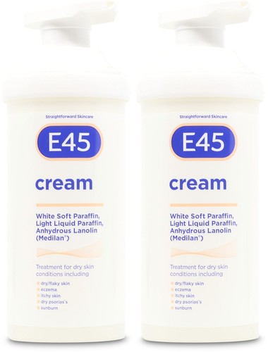 E45 cream pump 500g - pump, |
