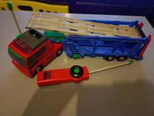 Very Rare Japanese Tomy Tomica DX RC Trailer Transporter 1993