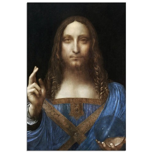 Vinci salvator mundi world - salvator,