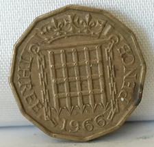 1966 UK Elizabeth II Three