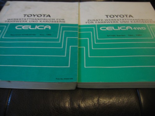 Workshop manual toyota celica - manual,