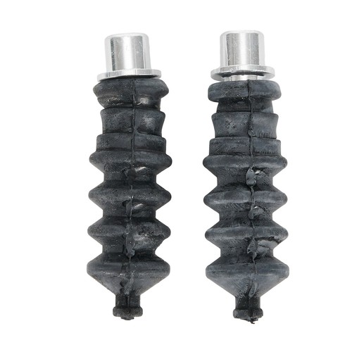 2pcs rubber bellows fittings - rubber,