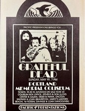 Original Rare 1974 Grateful