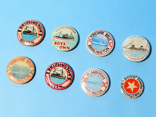 Vintage ship badges - 8,