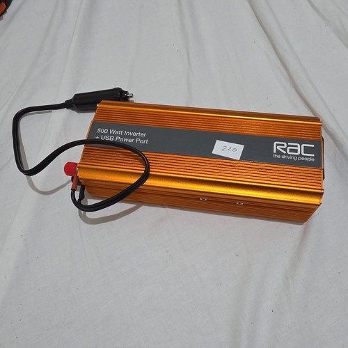 Rac 500w power inverter - inverter, 12v