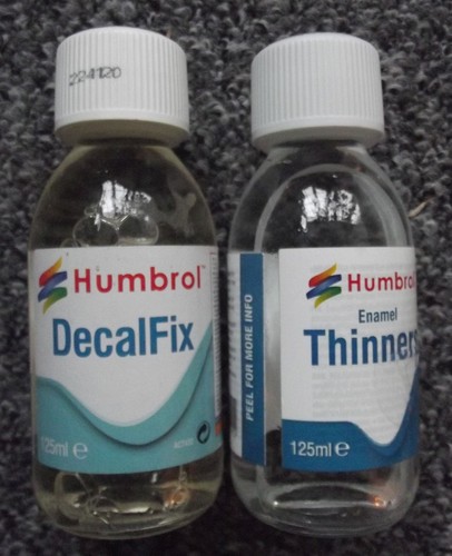 125ml bottles humbrol - 2x,