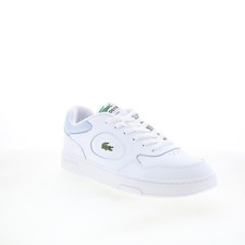 Lacoste Lineset 125 1 SMA Mens White Lifestyle Trainers Shoes