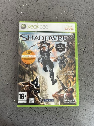 Shadowrun xbox 360 - shadowrun,