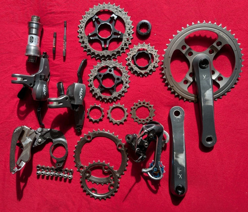 Shimano xtr groupset 9x3 - groupset,