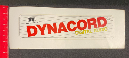 Decal dynacord - decal/decal:,