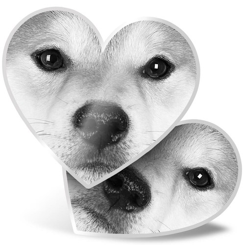 Heart stickers bw - heart,