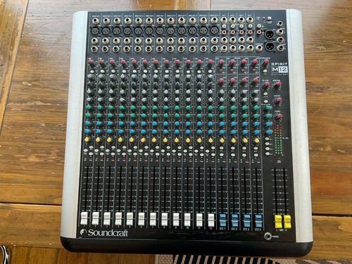 Soundcraft spirit m12 - soundcraft,