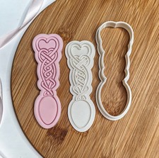 Welsh Love Spoon Cookie Cutter
